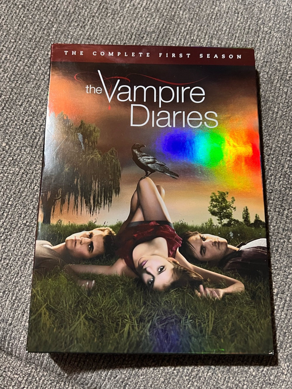 The Vampire Diaries Season 1 DVD - Brown & Black Artwork